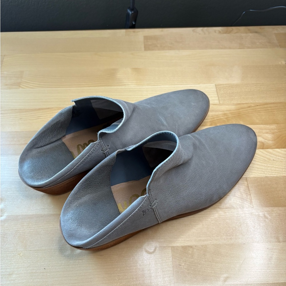 Sam Edelman Gray Ankle Booties